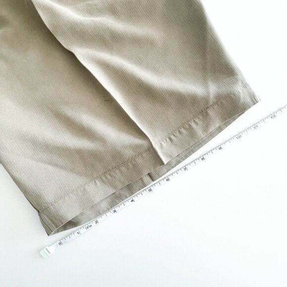 Tommy Bahama Shorts Relax Pleated Chino Tan Casual Silk Men's 36 - Picture 7 of 10